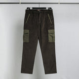 Pantaloni Chino in Velluto A Coste
