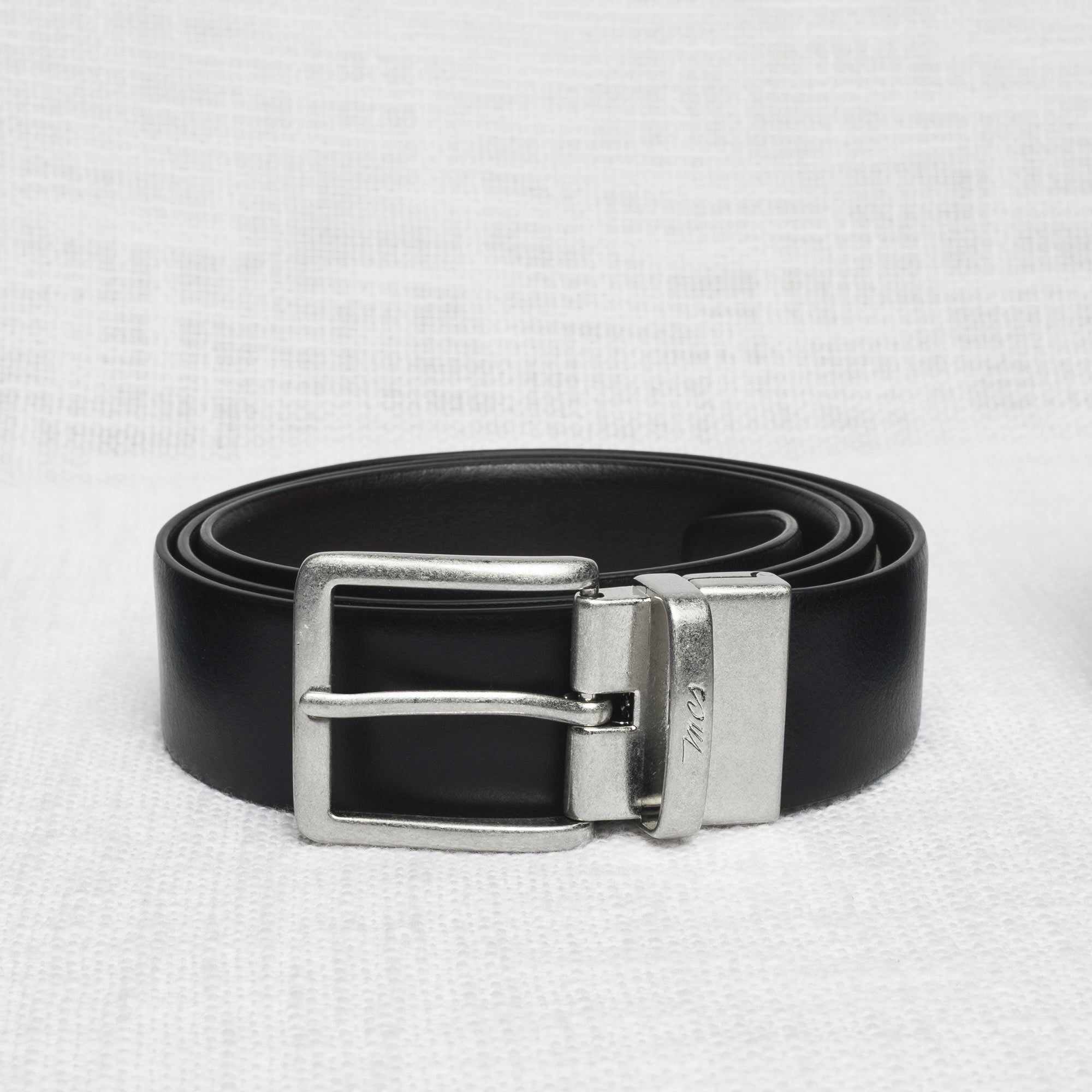 Cintura in Pelle Reversibile - Fudge Chocolate