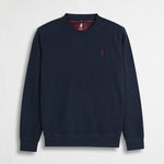 Felpa Girocollo 100% Cotone - Blue Navy