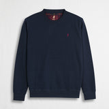 Felpa Girocollo 100% Cotone - Blue Navy