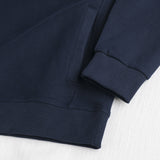 Felpa Mezza Zip 100% Cotone