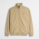 Felpa Full Zip 100% Cotone - Sand