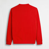 100% Cotton Crewneck Sweatshirt - Spice Orange