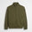 Felpa 100% cotone full zip - Dark Olive