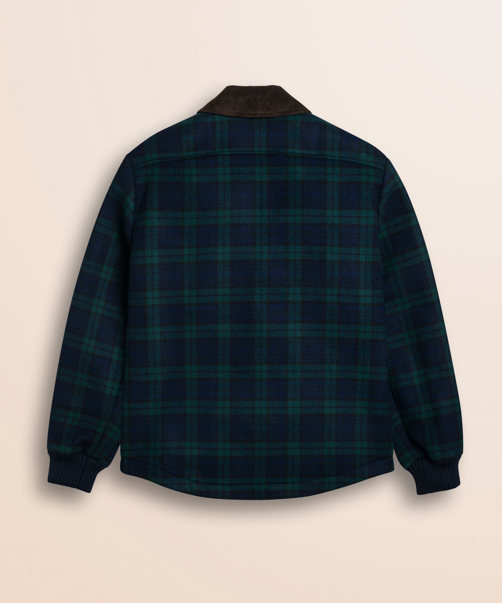 Giacca Harrington in lana check Black Watch retro - Black Watch