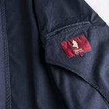 Casual Cotton Blazer - Navy Blue