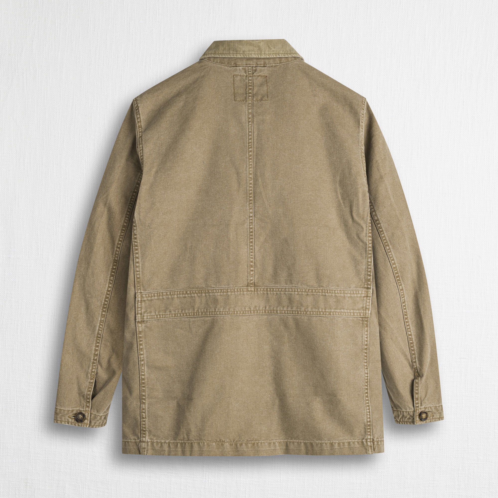 Giacca Workwear in canvas - Irish Cream