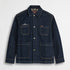 Giacca Workwear in raw denim - Dark Blue