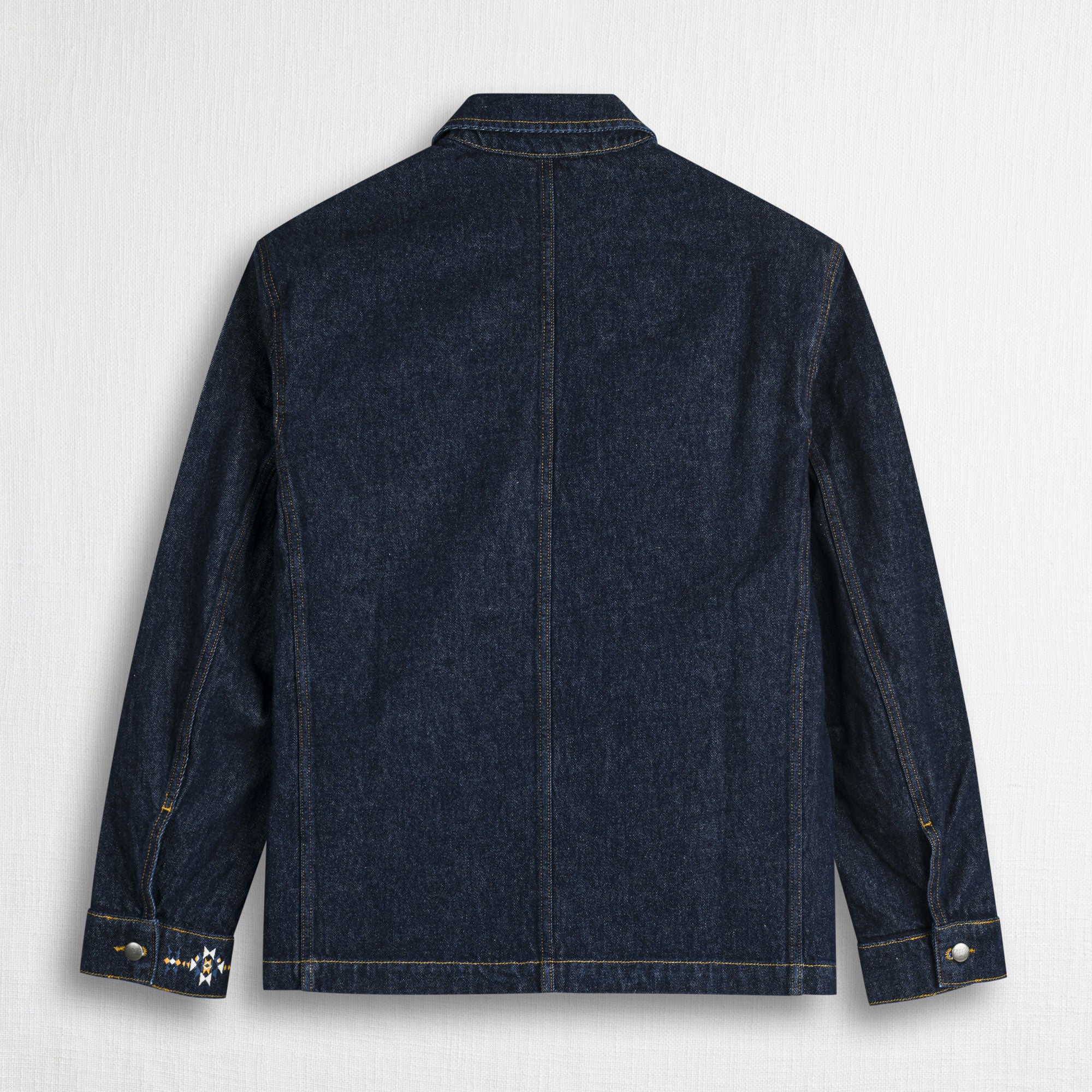 Giacca Workwear in raw denim - Dark Blue
