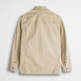 Giacca camicia in cotone - Khaky