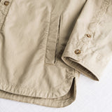 Giacca camicia in cotone - Khaky