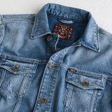 Denim trucker jacket - Mid Blue