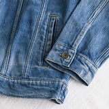 Denim trucker jacket - Mid Blue