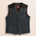 Gilet in Lana Herringbone fronte - Herringbone Grey Melange