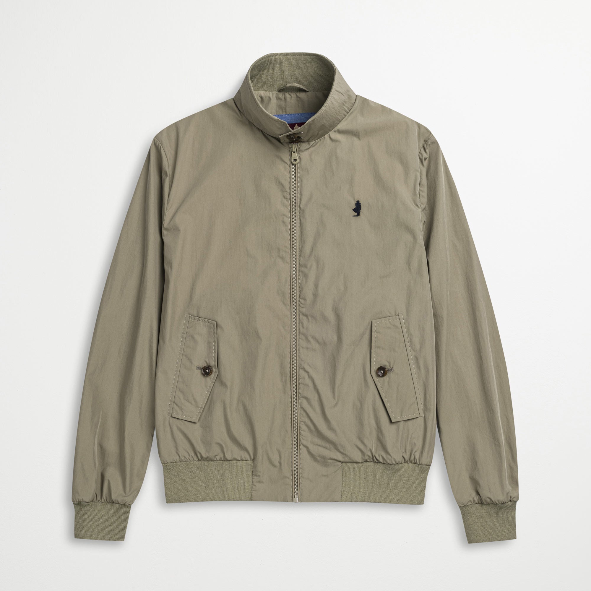 Harrington Jacket Cotton Twill Jacket Harrington Jacket In Cotton