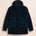 Caban in lana check Black Watch fronte - Blue Navy