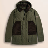 Caban in Cotone Cerato British Millerain fronte - Military Green