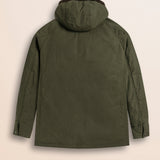 Caban in Cotone Cerato British Millerain retro - Military Green