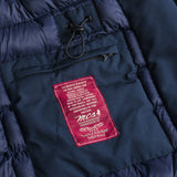 Parka in Softshell Imbottito Antivento dettaglio taschino interno - Navy Blue