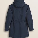 Parka in Softshell Imbottito Antivento retro - Navy Blue