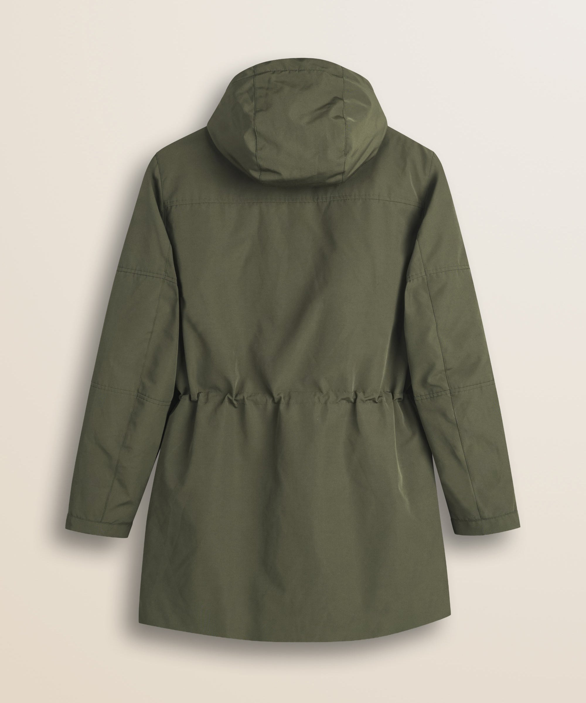 Parka in Softshell Imbottito Antivento retro - Olive Night