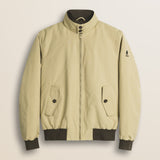 Giacca Harrington in Softshell Imbottita fronte - Taupe