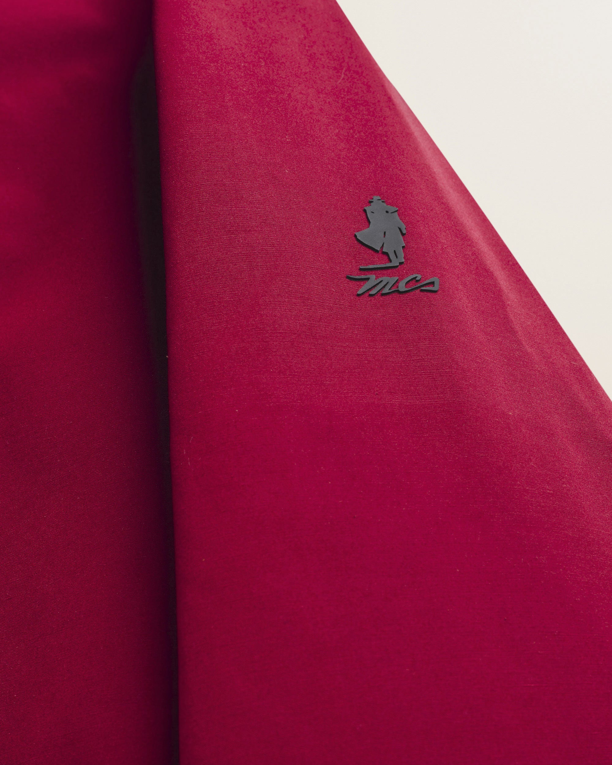 Giacca Harrington in Softshell Imbottita dettaglio logo - Merlot