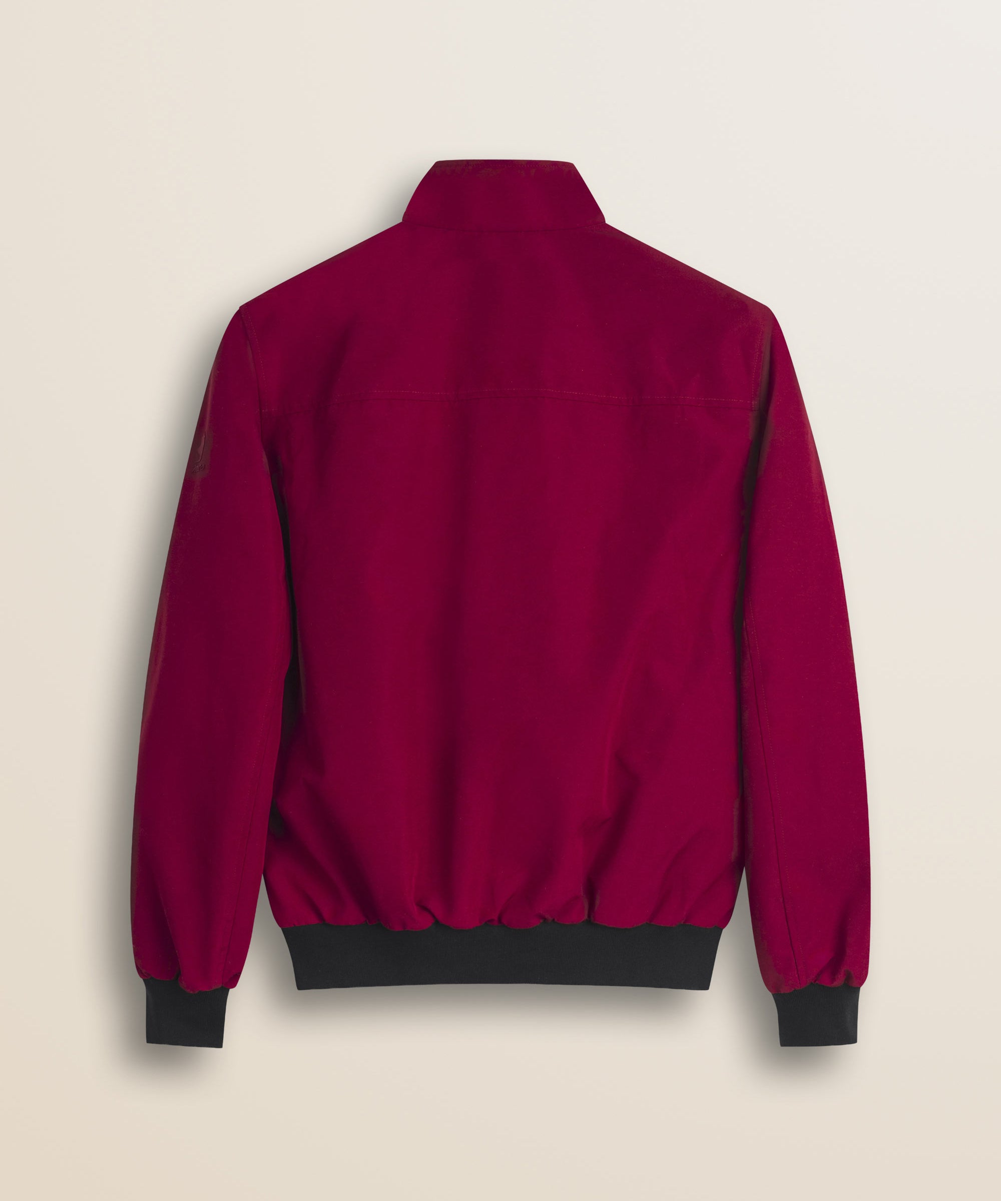 Giacca Harrington in Softshell Imbottita retro - Merlot
