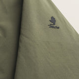 Giacca Harrington in Softshell Imbottita dettaglio logo - Olive Night