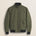 Giacca Harrington in Softshell Imbottita fronte - Olive Night