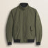 Giacca Harrington in Softshell Imbottita fronte - Olive Night