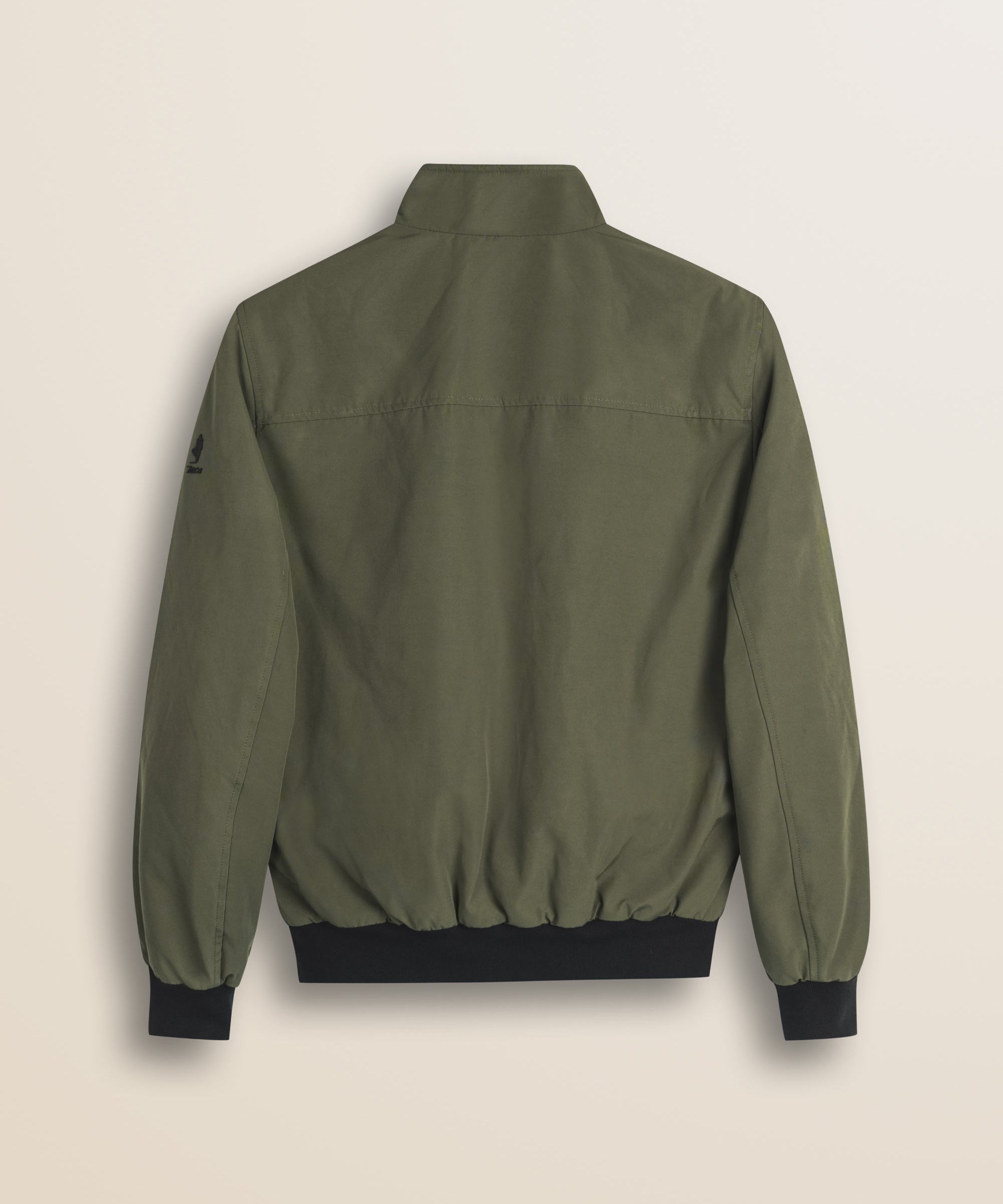 Giacca Harrington in Softshell Imbottita retro - Olive Night