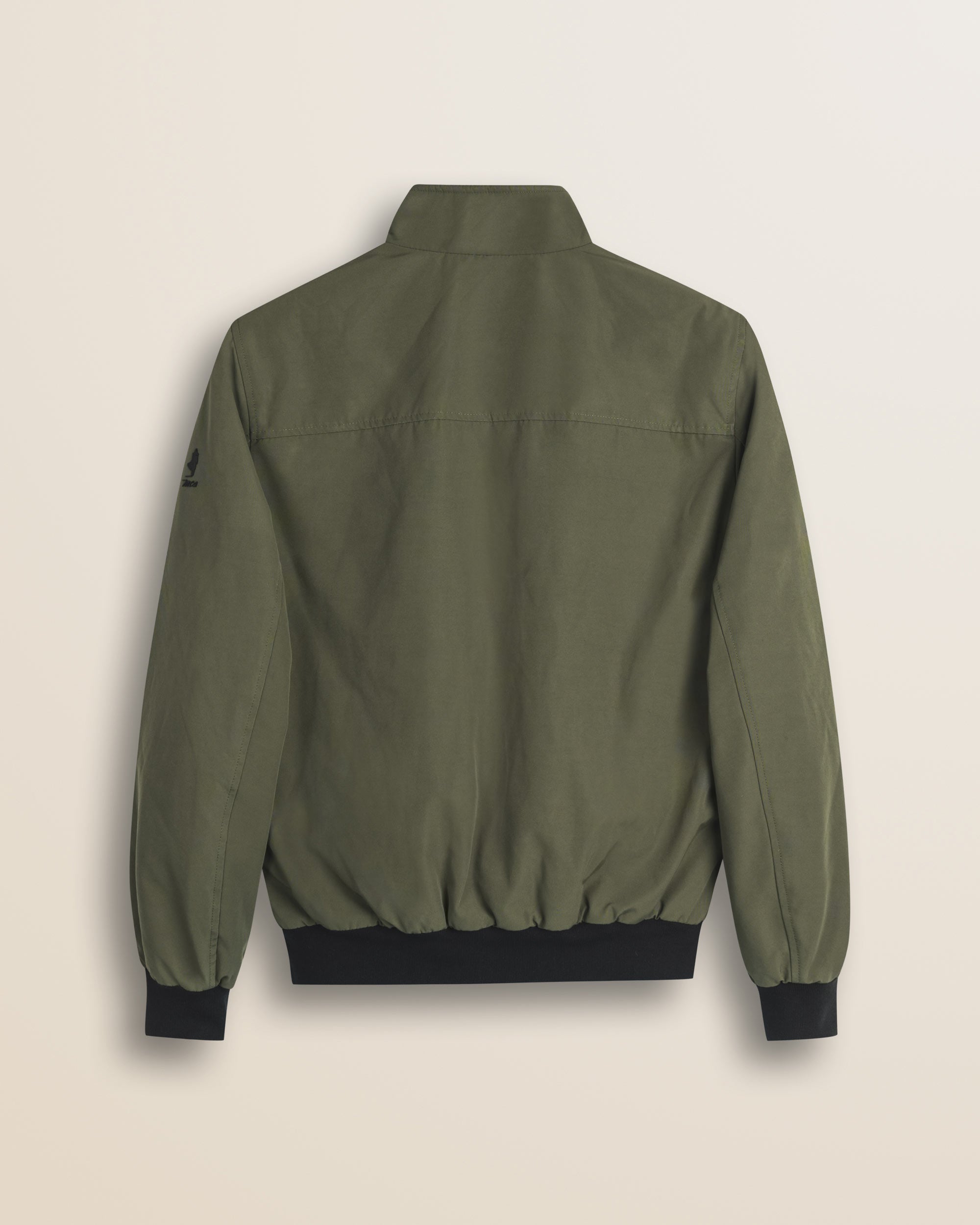 Giacca Harrington in Softshell Imbottita retro - Olive Night