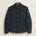 Caban in Lana Cotta a Quadri Imbottito fronte - Black Watch Check