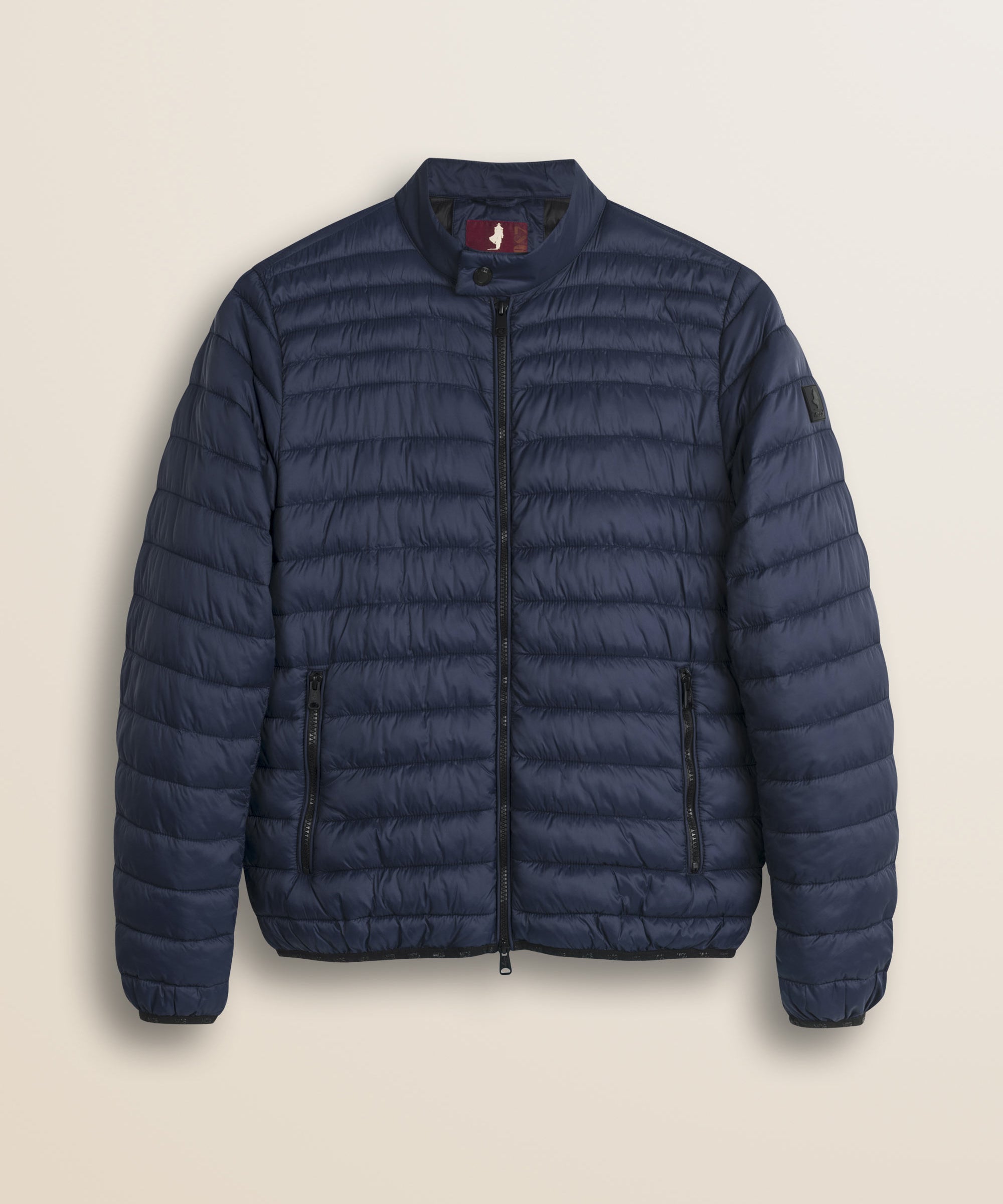Piumino Leggero Imbottito Trapuntato fronte - Navy Blue