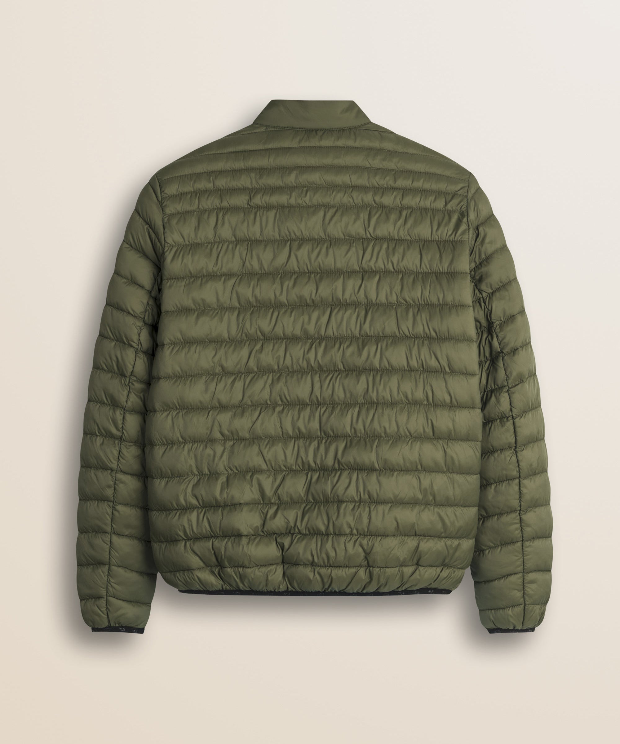 Piumino Leggero Imbottito Trapuntato retro - Olive Night