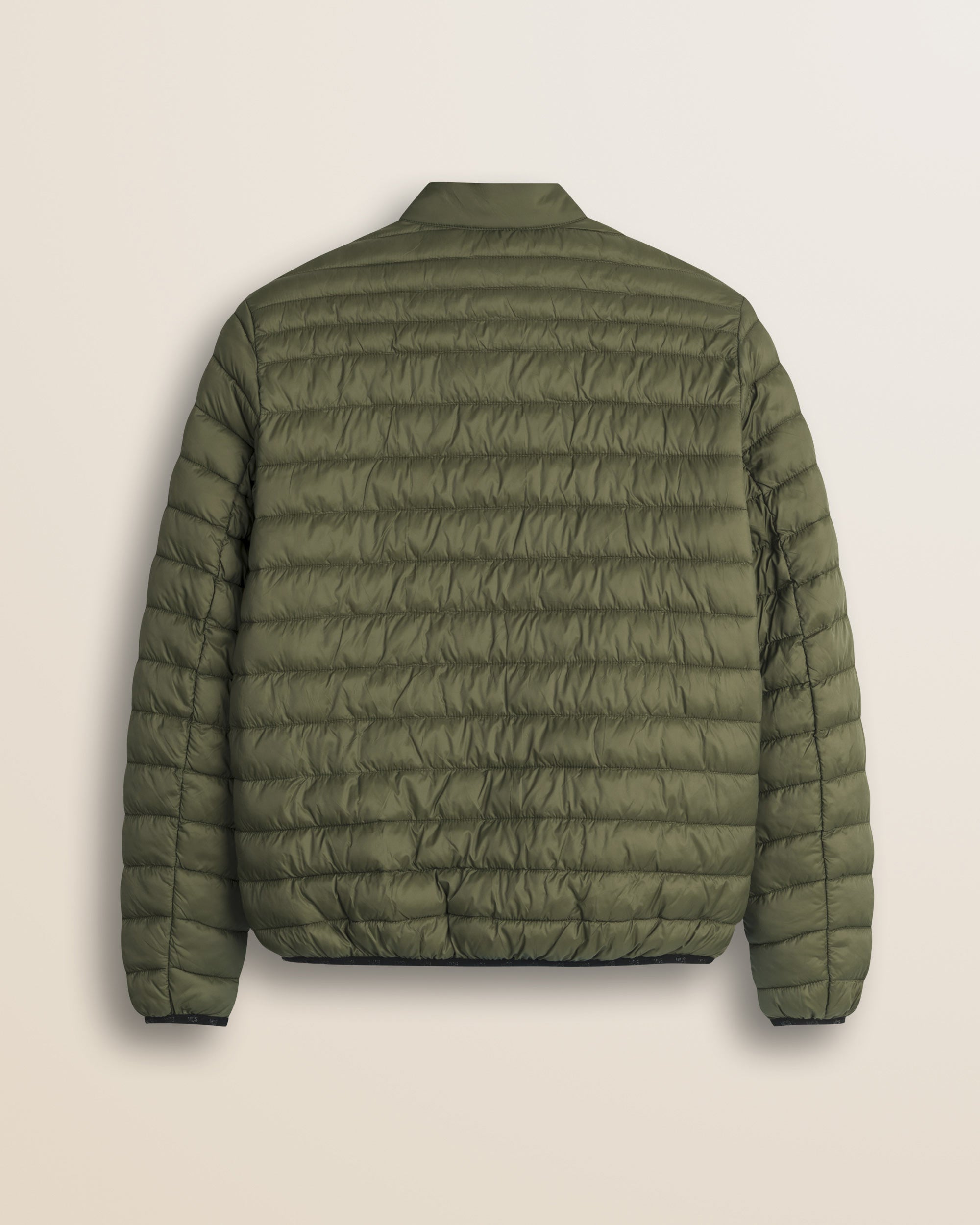 Piumino Leggero Imbottito Trapuntato retro - Olive Night