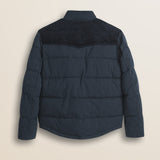 Giacca in Ripstop Imbottita Trapuntata retro - Navy Blue