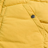 Gilet in Ripstop Imbottito Trapuntato dettaglio tasca - Yellow