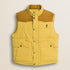 Gilet in Ripstop Imbottito Trapuntato fronte - Yellow