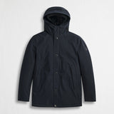 Giubbotto Softshell con Cappuccio Staccabile - Blue Navy