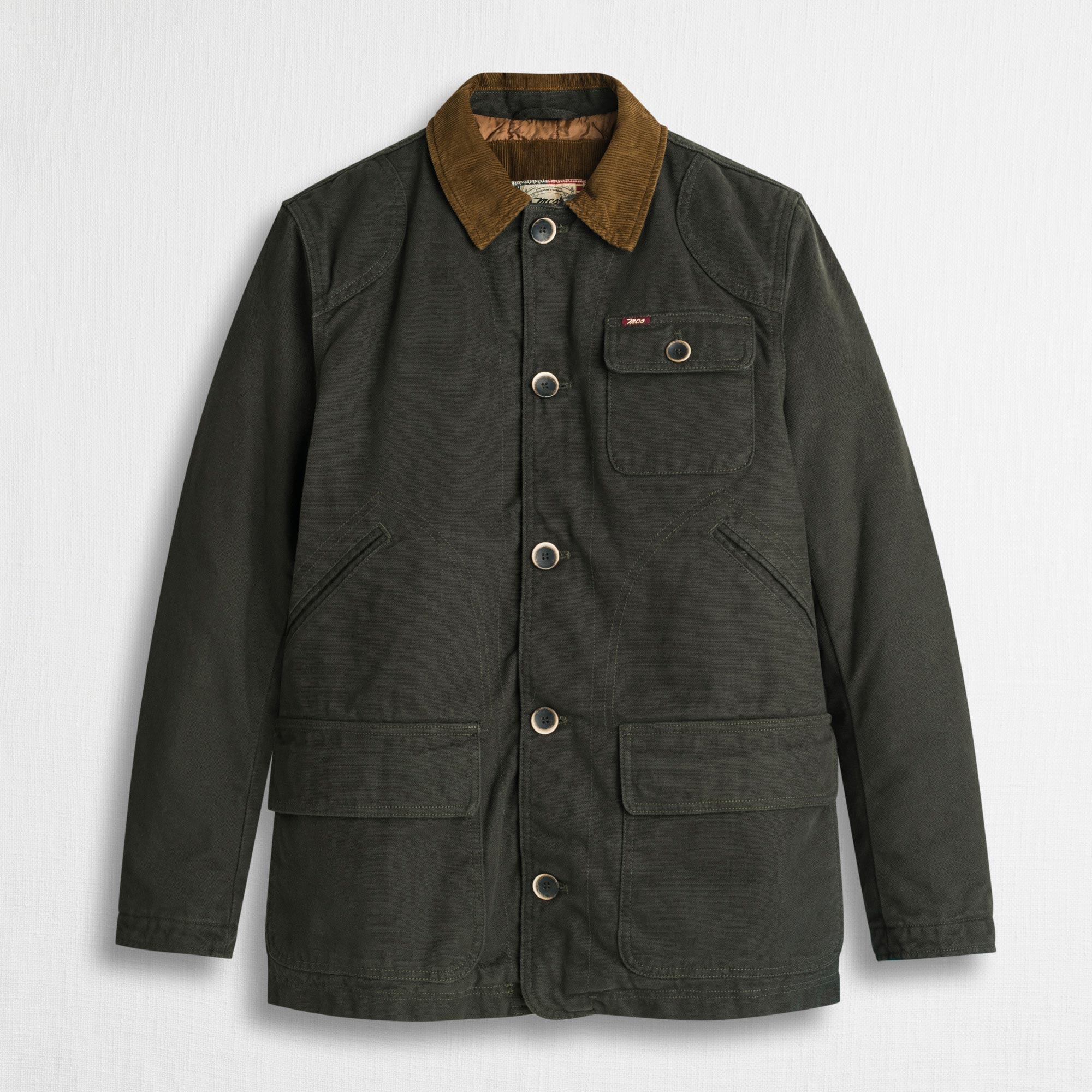 Caban in Cotone Lavato