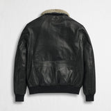 Leather Aviator Jacket