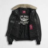 Leather Aviator Jacket
