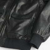 Leather Aviator Jacket