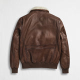 Leather Aviator Jacket
