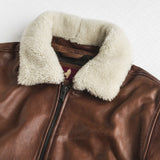 Leather Aviator Jacket