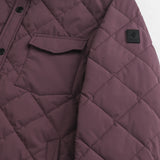 Diamond Quilted Overshirt