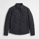 Overshirt Trapuntata a Rombi - Blue Navy