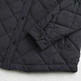 Diamond Quilted Overshirt